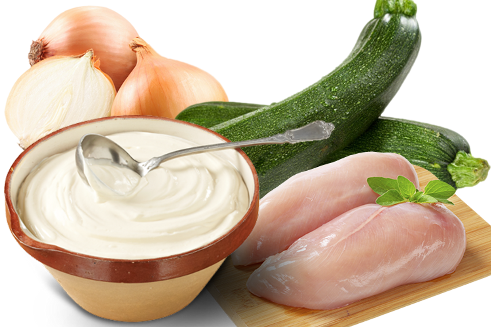 Pizza a la crème fraiche